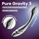 Металевий дилдо Satisfyer Pure Gravity 3, двосторонній, можна нагрівати й охолоджувати, дуже важкий SX3255 фото 6