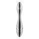 Металевий дилдо Satisfyer Pure Gravity 3, двосторонній, можна нагрівати й охолоджувати, дуже важкий SX3255 фото 3