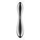 Металевий дилдо Satisfyer Pure Gravity 3, двосторонній, можна нагрівати й охолоджувати, дуже важкий SX3255 фото 4