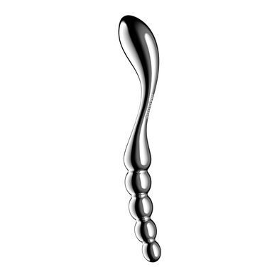 Металевий дилдо Satisfyer Star Force 1, двосторонній, можна нагрівати та охолоджувати SX3256 фото