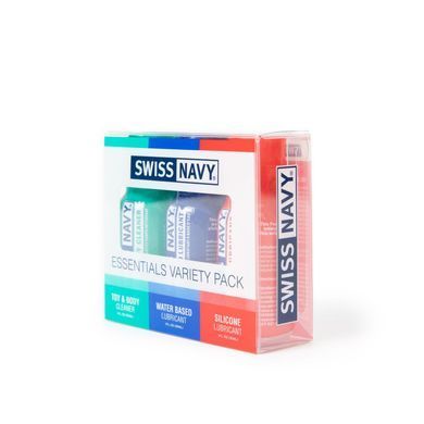 Набір Swiss Navy Essentials Variety Pack 3 х 30 мл SX1362 фото