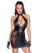 Платье Noir Handmade F238 Short tulle dress with powerwetlook inserts, S SX0127 фото 1