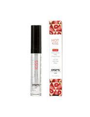 Стимулирующий блеск для губ EXSENS Strawberry Hot Kiss 7 мл, согревает и охлаждает SX4014 фото