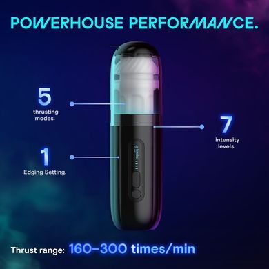 Смарт-мастурбатор Kaotik Labs The Shockwave, режим edging, имитация фрикций SX3471 фото