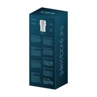 Смарт-мастурбатор Kaotik Labs The Shockwave, режим edging, имитация фрикций SX3471 фото