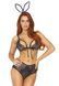 Костюм кролика Leg Avenue Bedroom Bunny, one size, трусики з хвостиком, бюст та вушка SO7900 фото 2