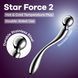 Металевий дилдо Satisfyer Star Force 2, двосторонній, можна нагрівати та охолоджувати SX3257 фото 6