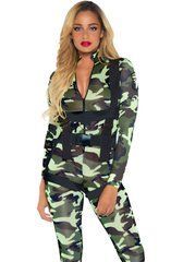 Эротический костюм парашютиста (десантника) Leg Avenue Pretty Paratrooper XL SO9118 фото