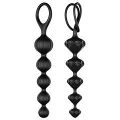 Набір анальних намистин Satisfyer Beads Black (відкритий замок)