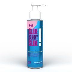 Лубрикант Intt Slide Berry Slide! (100 мл) на водной основе, со вкусом ежевики SX2659 фото