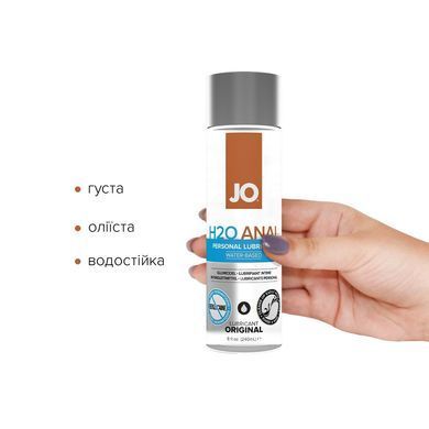 Анальная смазка System JO ANAL PREMIUM - ORIGINAL (240 мл) на силиконовой основе водостойкая SO2094 фото