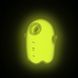 Вакуумний кліторальний стимулятор з вібрацією Satisfyer Glowing Ghost Yellow, світиться в темряві SX0543 фото 7