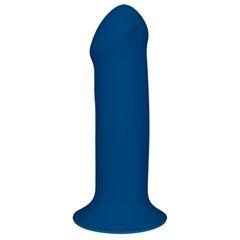 Двухслойный дилдо Adrien Lastic Hitsens 1 Blue, подходит для страпона, диаметр 4,5 см, длина 17,7 см SX1273 фото