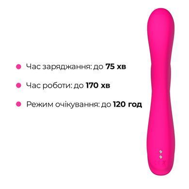 Осцилювальний смарт вібратор-кролик для точки G Lovense Osci 3, підігрів SX1314 фото