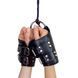 Манжети для підвісу за руки Art of Sex &ndash; Kinky Hand Cuffs For Suspension, чорні, натуральна шкіра SO5183 фото 6