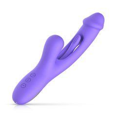 Вибратор-кролик Good Vibes Only - Tess Rabbit Vibrator with G-Spot Stimulator SX3065 фото