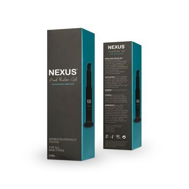 Расслабляющий анальный лубрикант на водной основе Nexus RELAX - Anal Relaxing Gel 50ml SO6643 фото