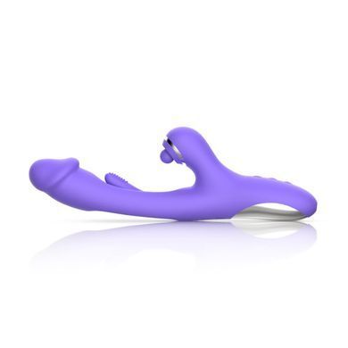 Вибратор-кролик с вагинальным отростком Good Vibes Only &ndash; Tess Rabbit Vibrator with G-Spot Stimulator SX3065 фото