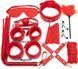 Набір для BDSM JSY KB80608 Red SX3765 фото 1