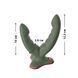 Двойной фаллоимитатор Fun Factory RYDE wild olive, гибкие стволы, присоска SX0975 фото 1