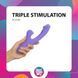Вибратор-кролик с вагинальным отростком Good Vibes Only &ndash; Tess Rabbit Vibrator with G-Spot Stimulator SX3065 фото 9