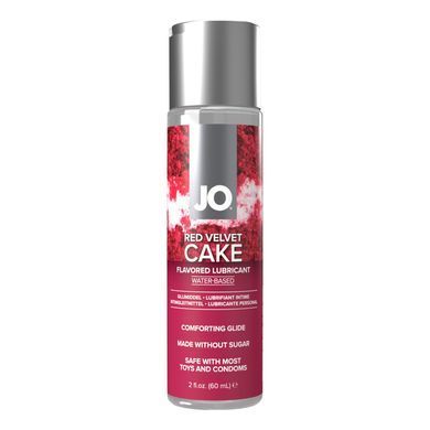 Набір смакових змазок JO Champagne & Red Velvet Cake (2&times;60 мл), Limited Edition SO7117 фото