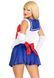 Еротичний костюм Сейлор Мун Leg Avenue Sexy Sailor L, сукня, рукавички, бант SO9198 фото 2