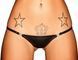 Трусики з мокрим ефектом Noir Handmade P005 Panties L, відкриваються збоку SX0009 фото 4