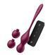Смарт-вагинальные шарики с вибрацией Satisfyer Love Birds Vary Connect App, изменяемая масса, пульт SX1216 фото 1