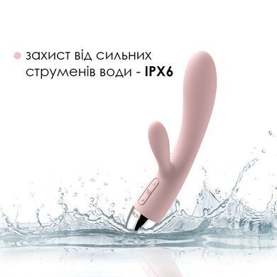 Вібратор-кролик із інтелектуальним режимом Svakom Alice Pale Pink SO4820 фото
