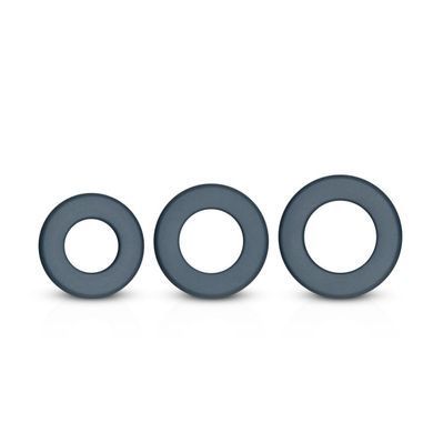 Набор эрекционных колец Boners 3-Piece Hefty Cock Ring Set SO8872 фото