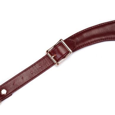 Трусики для вибромассажера Liebe Seele Wine Red Forced Orgasm Strop SO9465 фото