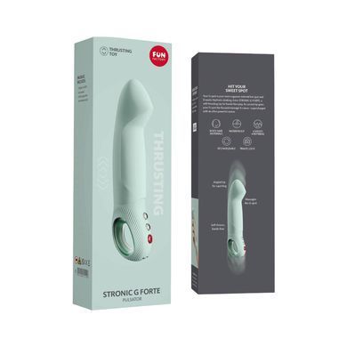 Пульсатор для точки G Fun Factory STRONIC G FORTE sage green, 8 режимів, суперпотужний SX0921 фото