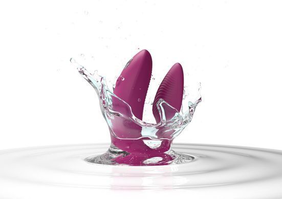 Смарт-вібратор для пар We-Vibe Sync 2 Rose, 10 віброрежимів, пульт ДК SO8761 фото