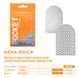Мастурбатор TENGA Pocket Hexa-Brick SO5597 фото 2