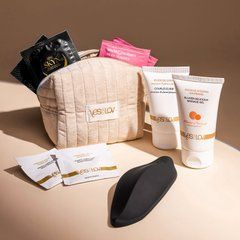 Подарочный набор YESforLOV MA TROUSSE A DELICES в косметичке, стимулятор для клитора, интимная косметика SX4550 фото