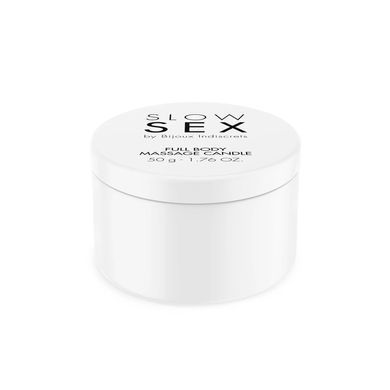 Массажная свеча Bijoux Indiscrets SLOW SEX Massage Candle SO9341 фото