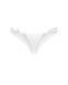 Трусики-стрінги з мереживом Obsessive Arrowel White crotchless thong S/M SX2591 фото 2