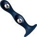 Дилдо Satisfyer Double Ball-R Dark Blue, унисекс, подвижные шарики внутри, на присоске SO8773 фото 3