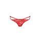 Трусики на зав'язочках з боків Passion Exclusive WARDA THONG S/M, red PS26702 фото 5