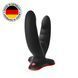 Двойной фаллоимитатор Fun Factory RYDE black, гибкие стволы, присоска SX0976 фото 7