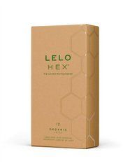 Презервативы LELO HEX Condoms Organic 12 Pack, тонкие и суперпрочные SX3043 фото