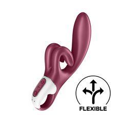 Вибратор-кролик Satisfyer Touch Me Red, двойной отросток, 3 мощных мотора SO7776 фото