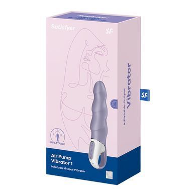 Вибратор надувной Satisfyer Air Pump Vibrator 1 SX2181 фото