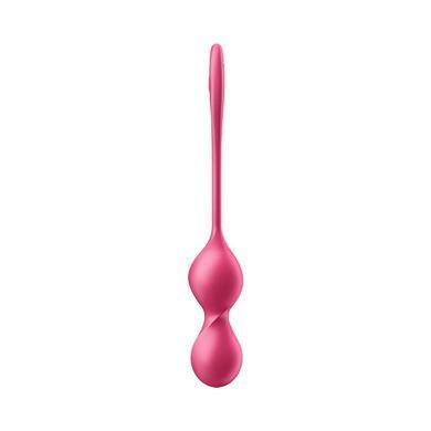 Вагинальные смарт-шарики с вибрацией Satisfyer Love Birds 2 Connect App Red, 86 г, пульт ДУ SX0571 фото