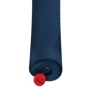 Вибромассажер Fun Factory VIM Vibrating Wand Nightblue, супермощный и легкий, до 6 часов работы SX3660 фото