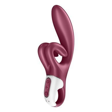 Вібратор-кролик Satisfyer Touch Me Red, подвійний відросток, 3 потужні мотори SO7776 фото