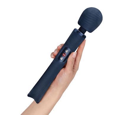 Вибромассажер Fun Factory VIM Vibrating Wand Nightblue, супермощный и легкий, до 6 часов работы SX3660 фото