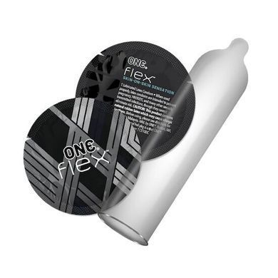 Презервативи ONE Flex Graphene Condom 10 шт, подарункова упаковка тюб SX0787 фото
