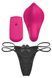 Вибратор в трусики Liebe Panty Vibe Recargable Cerise, нагрев до 39 &deg;C, пульт, трусики S-M в комплекте SX1594 фото 4